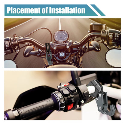 1 Set / Motorcycle Handlebar Hook Aluminum Alloy for Honda ADV150