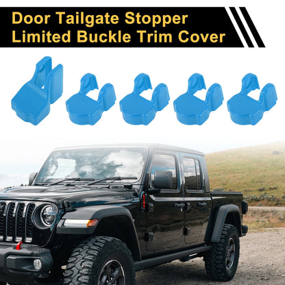 Door Limiting Cover Trim for Jeep Wrangler JL JLU (2018-2024) Light Blue
