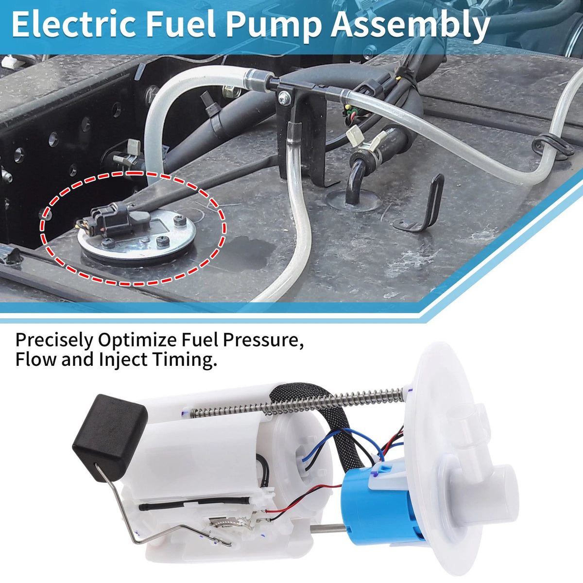 Electric Fuel Pump Assembly for Toyota Corolla Matrix (2005–2008)