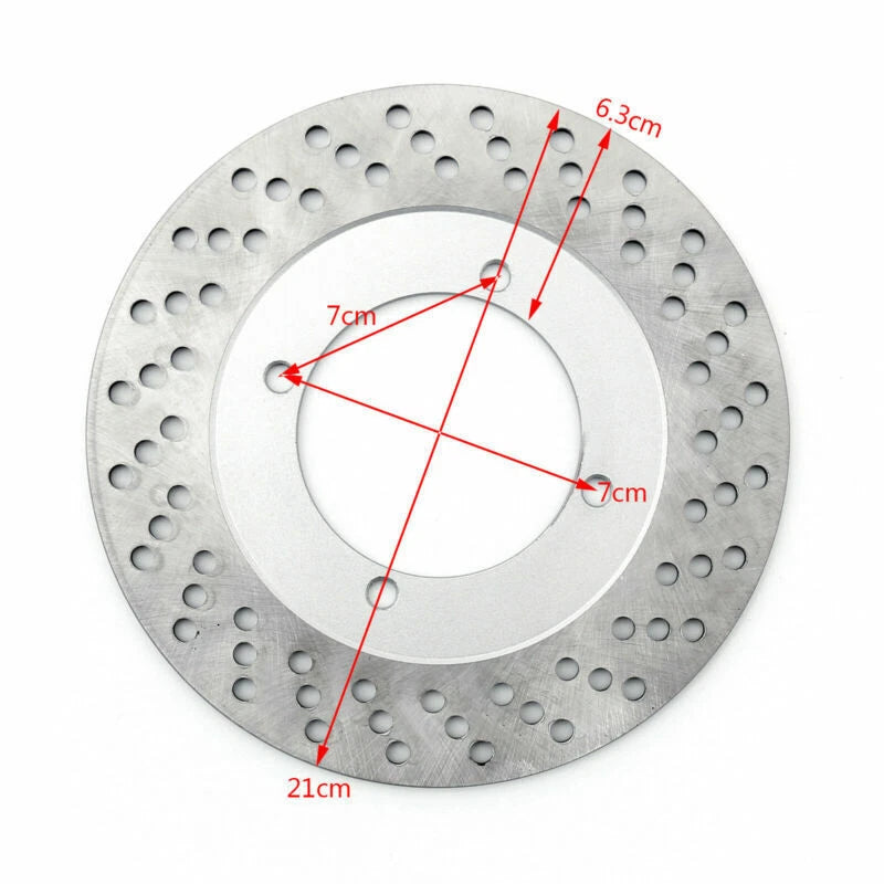 Rear Brake Disc Rotor for Suzuki RGV 250 (M/N/P/R/S/T) & GSXR 250 (CK) (1987-1998)
