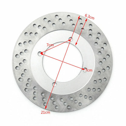 Rear Brake Disc Rotor for Suzuki RGV 250 (M/N/P/R/S/T) & GSXR 250 (CK) (1987-1998)