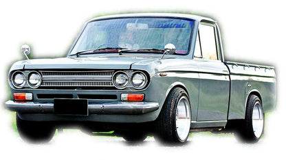 White Side Marker Turn Signal Lamp for Nissan Datsun 1300 520 521 (1968-1973)