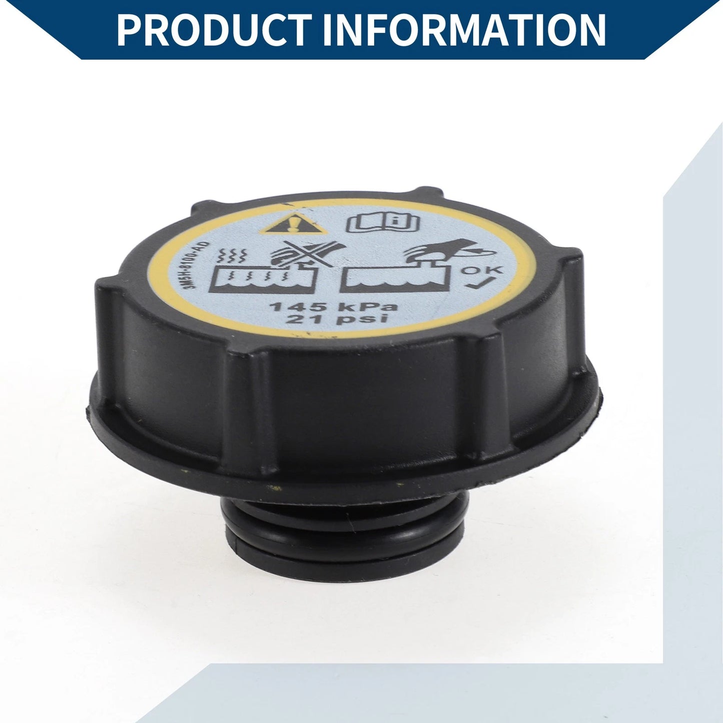 Coolant Cap for Ford Mustang GT, F150, Escape, Ranger, Focus (2000-2023)