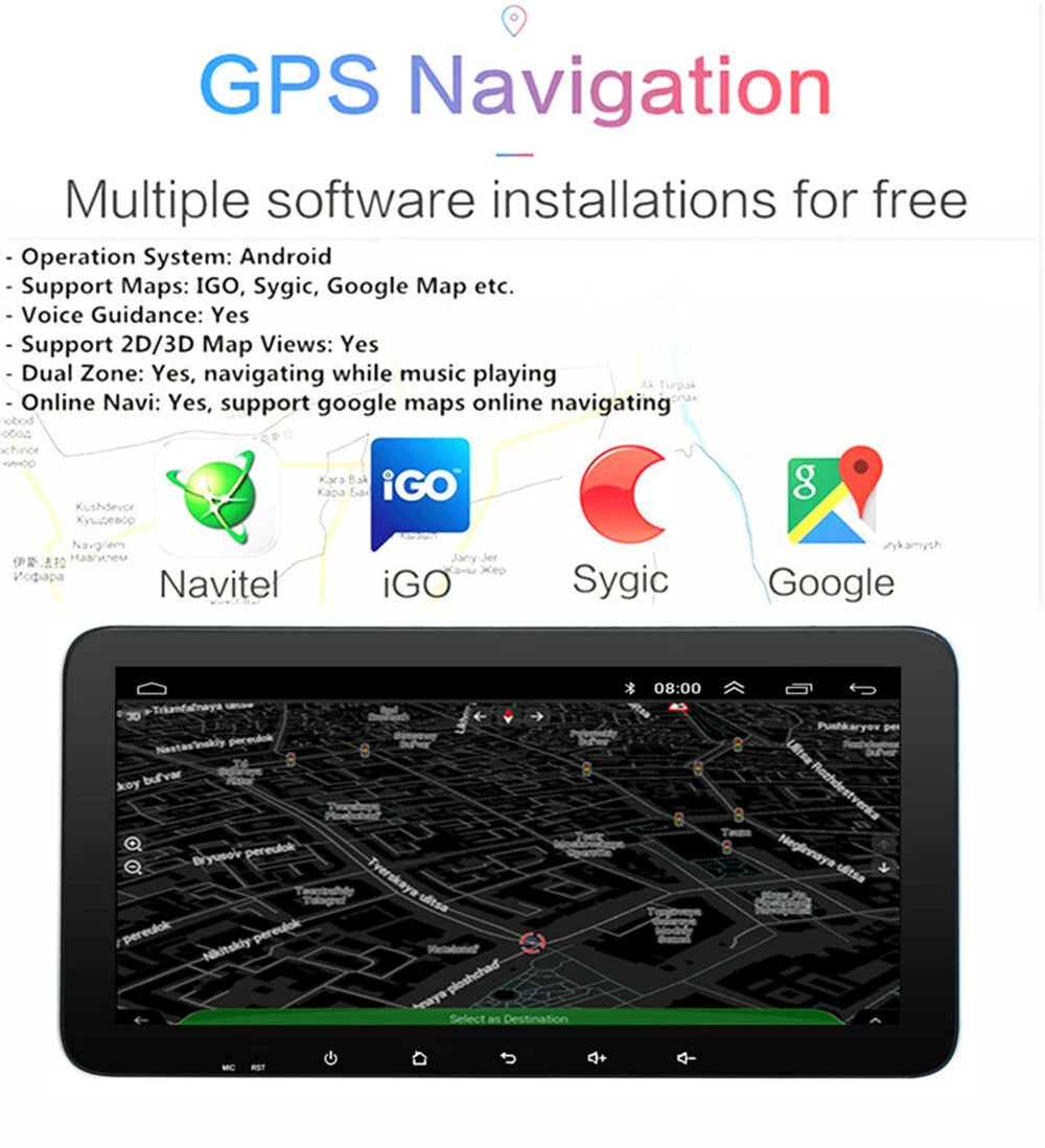 10.33" Carplay Stereo Radio GPS Navigation for Lexus IS (2005-2012)