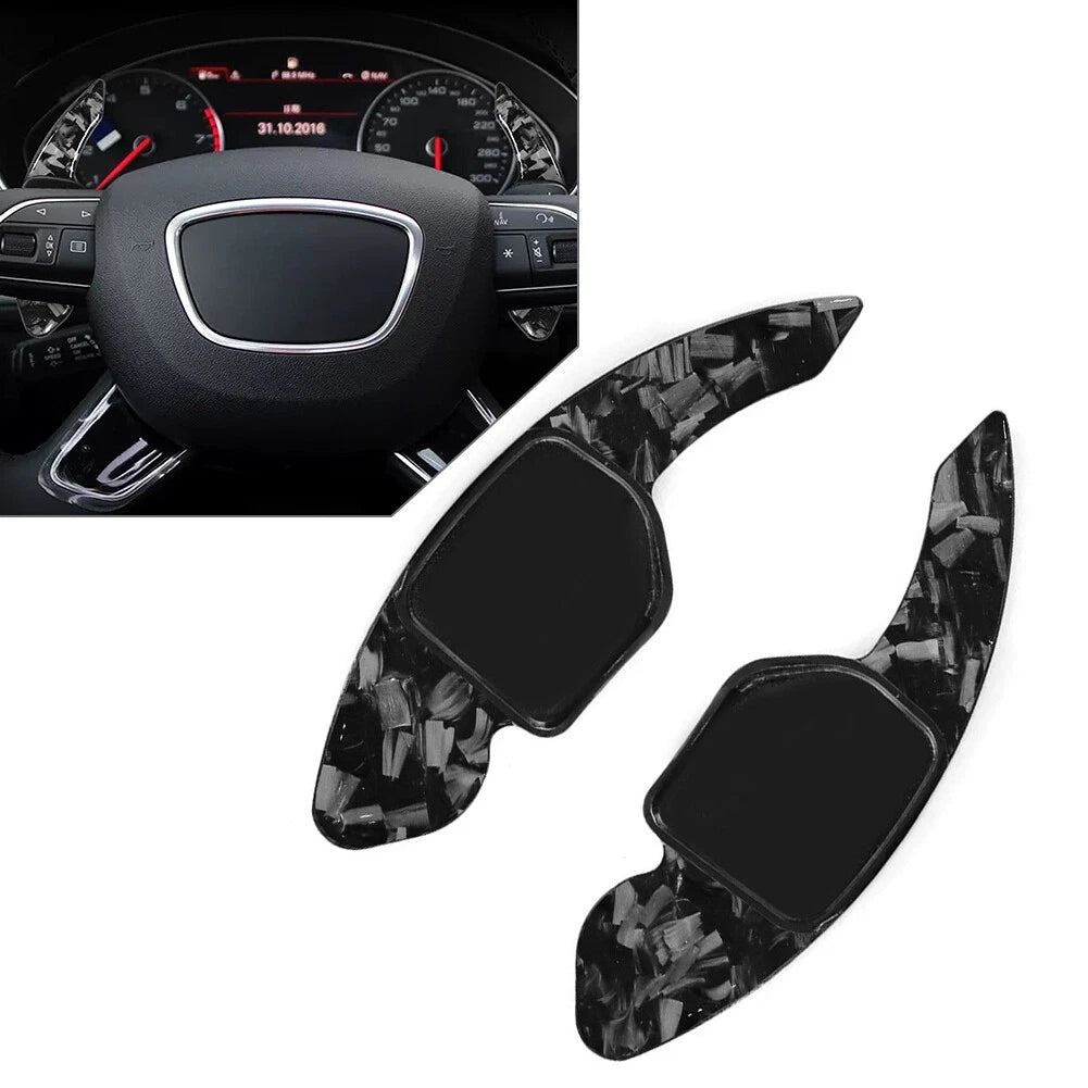 Steering Wheel Shift Paddle Extensions for Audi A3 A4 A5 A6 A7 A8 Q5 Q7 S3 S5 S6