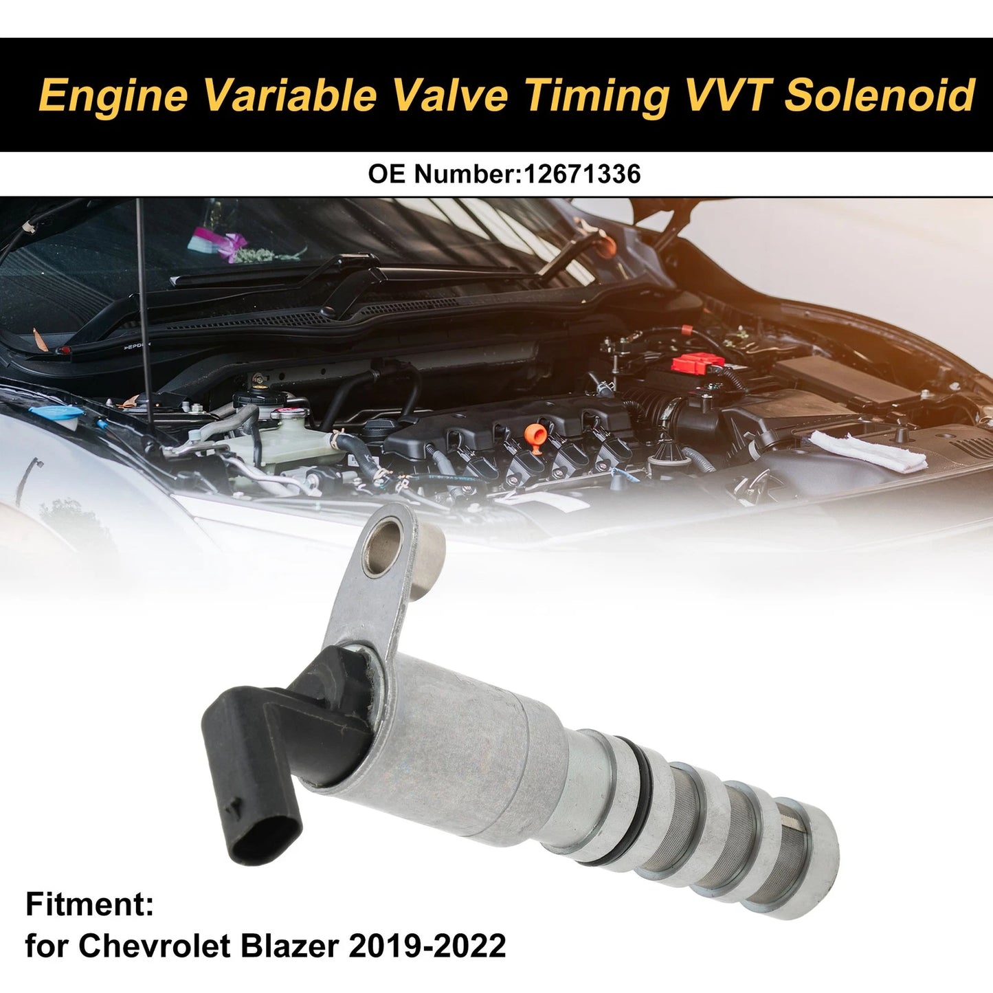 Engine Variable Valve Timing VVT Solenoid for Chevrolet Camaro (2016-2024)