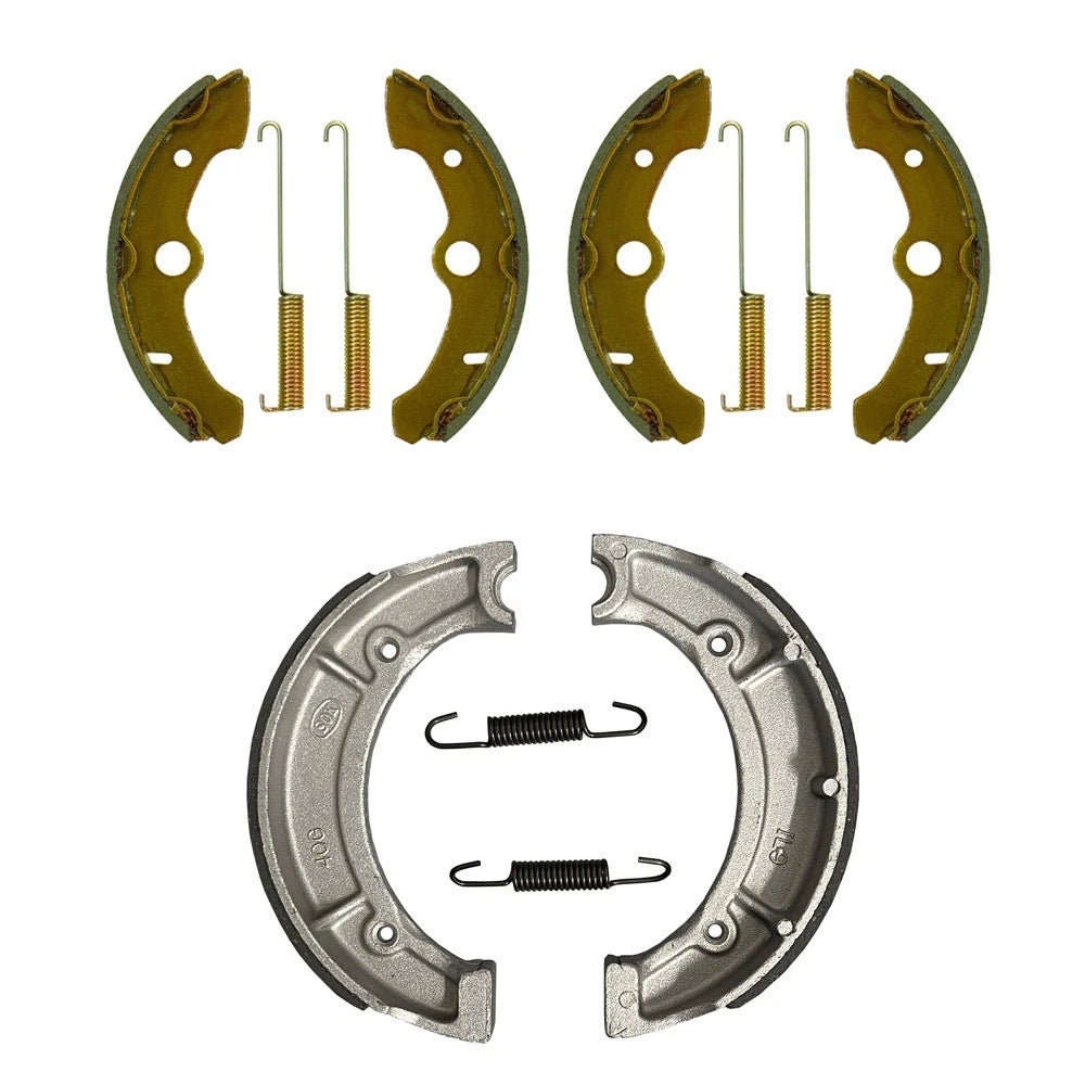 Front & Rear Brake Shoes for Yamaha Kodiak 400 4x4 (1993–1998)