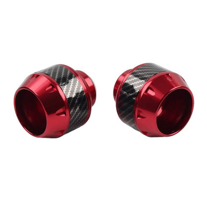 Red Front Fork Frame Sliders Crash Protection for Motorcycle