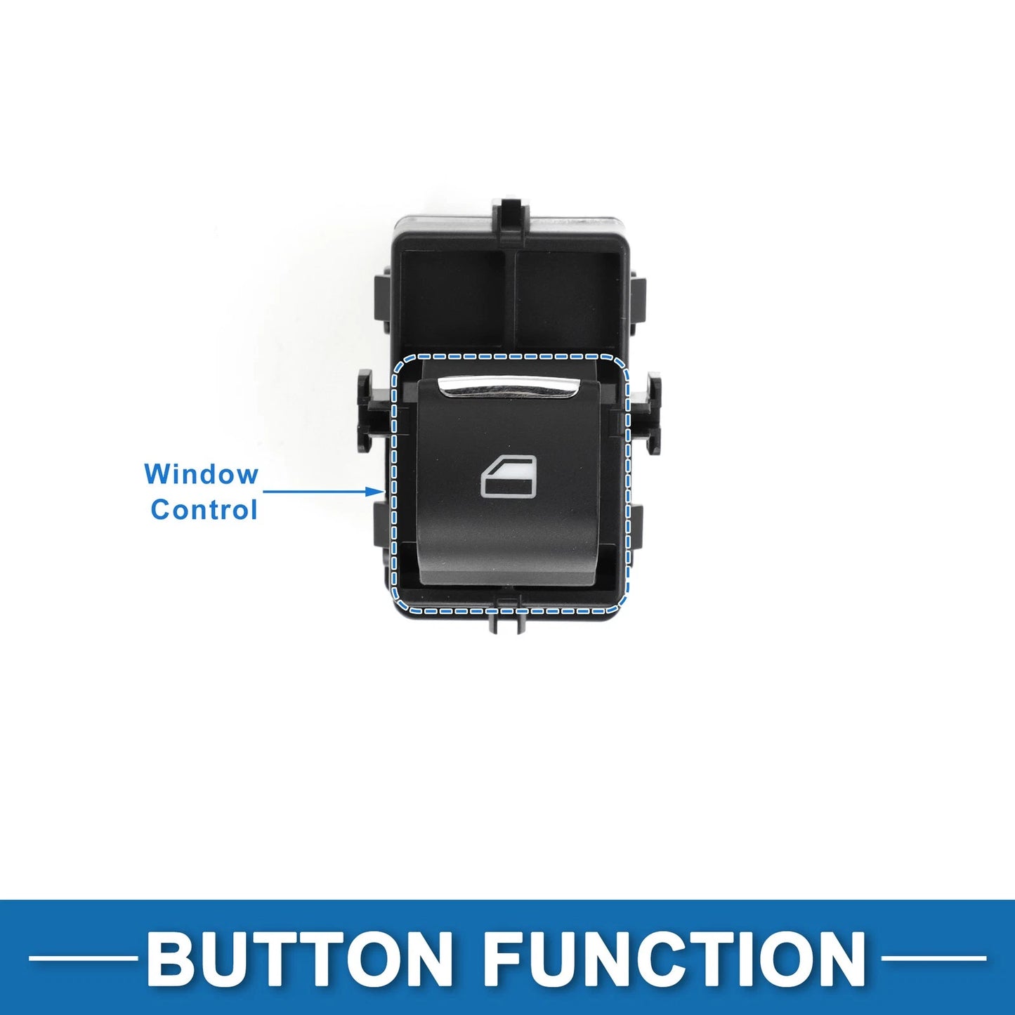 Rear Power Window Switch for Ford Edge, Expedition, F-150 (2015-2023)