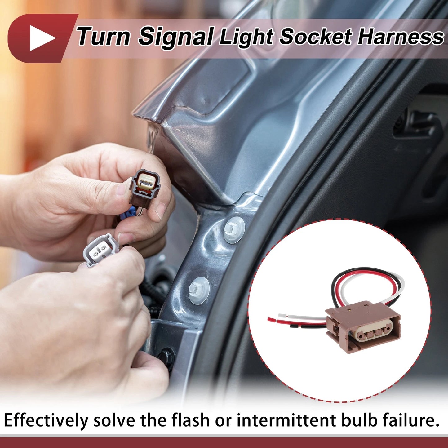 Turn Signal Light Socket Wiring for Ford Crown Victoria (2004-2011)
