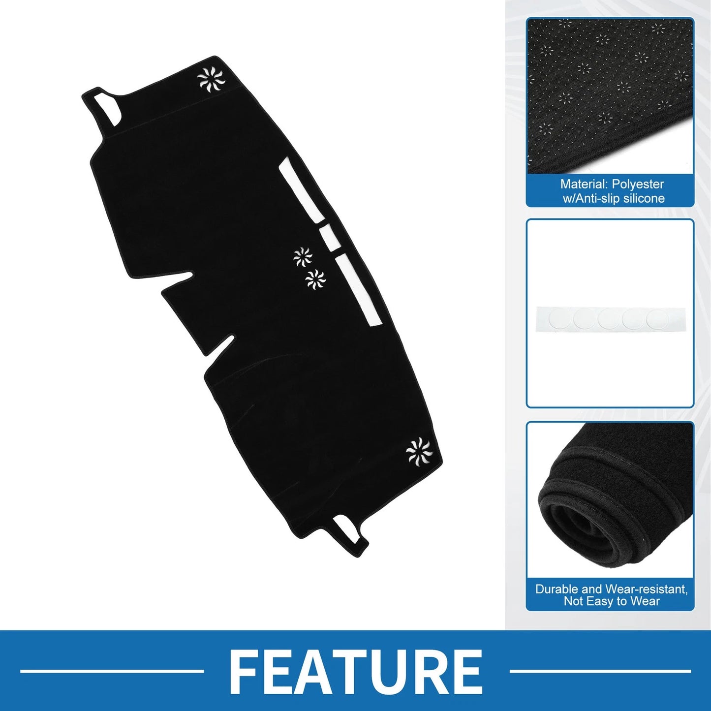 Dash Cover Mat for Toyota Sienna (2021–2024)
