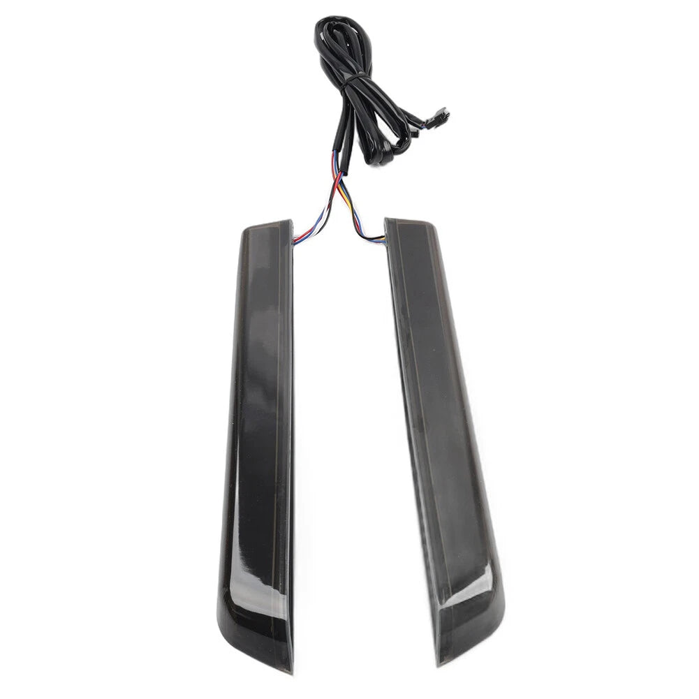 LED Saddlebag Side Marker Lights Smoke for Harley Touring Street Glide (2014-2023)