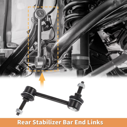 2 x Rear Stabilizer Sway Bar Links for Lincoln MKT, Ford Flex (2009-2010)