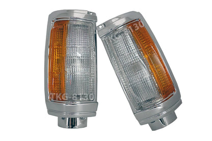 Chrome Front Corner Light for Mitsubishi L200 Triton (1986-1996)