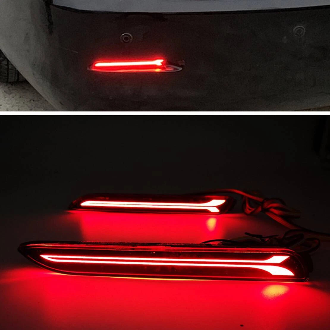 LED Brake Light Rear Bumper Reflector for Toyota Venza (2009-2015)