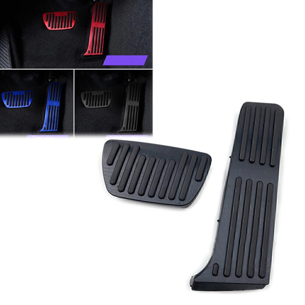 Gas Brake Foot Pedal Cover for Toyota Camry LHD Black (2018-2020)