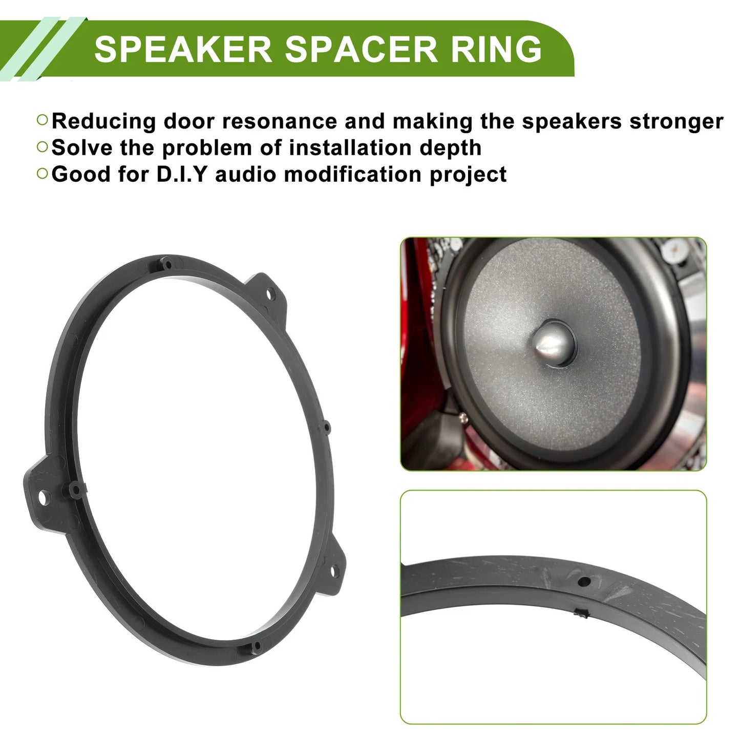 Speaker Spacer Ring for BMW 3 E46 1998 (1998) - 6.5" Tweeter Adapter