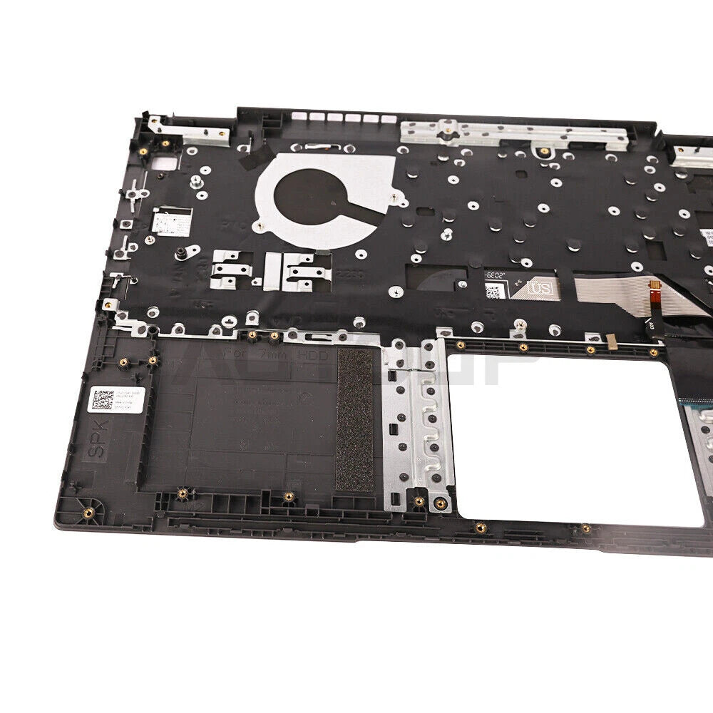 PALMREST KEYBOARD BACKLIT FOR DELL LATITUDE 3510 E3510