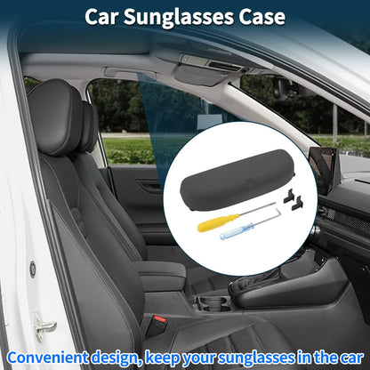 Case for BMW X3 Eyeglasses Holder Storage Suede Black (2021 - 2023)