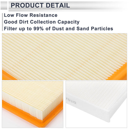 Cabin Air Filter Combo for Toyota Prius 1.8L (2010-2015)