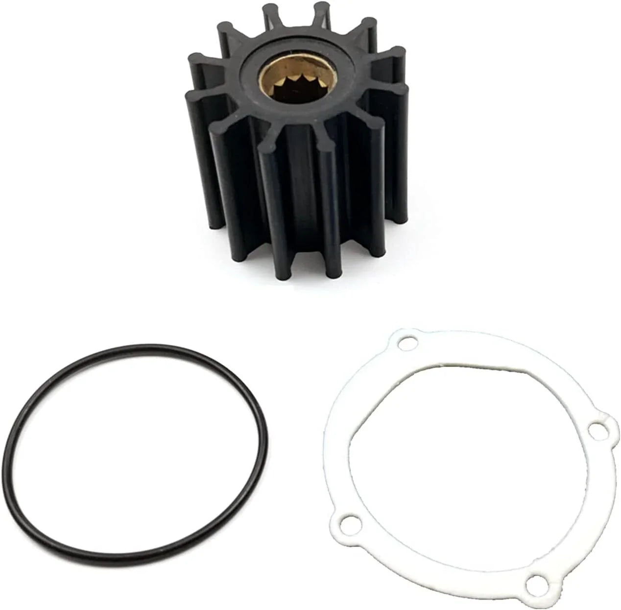 Water Pump Impeller Kit for Volvo Penta 3.0/4.3/5.0/5.7L Engines
