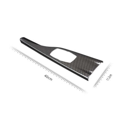 RHD Carbon Fiber Multimedia Panel Cover Fit For BMW F30 F34 Series 3 2013-2018