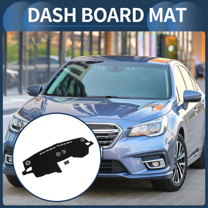 Dashboard Cover Mat for Subaru Legacy 2003-2009 Black 1 Set
