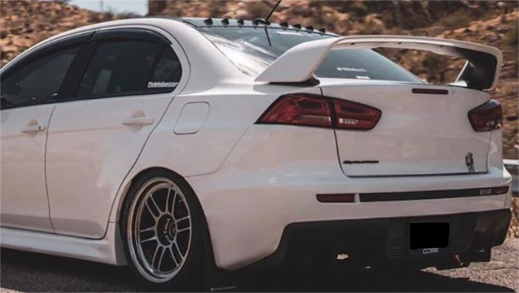 Rear Unpainted Boot Spoiler Wing for Mitsubishi Lancer EVO 10 (2008-2017)
