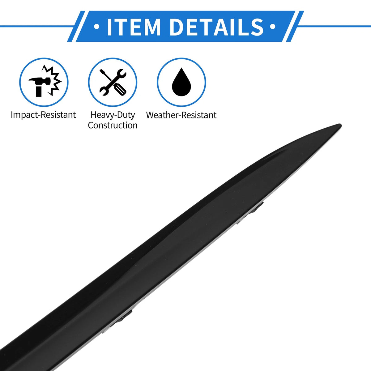 Rear Lower Bumper Grille Trim for BMW F45 Series (2015-2017)