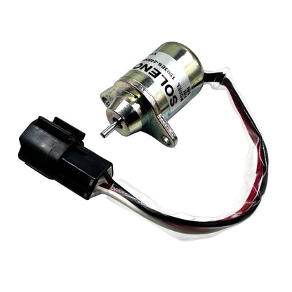 24V Fuel Stop Solenoid Valve for Yanmar 4TNV98 4TNV94