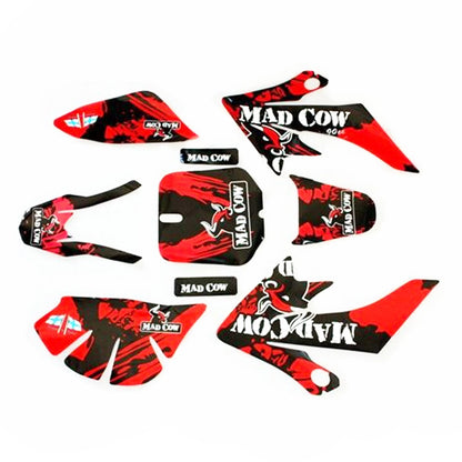 3M MADCOW Decal Sticker Kit for CRF50 PIT PRO Dirt Bike