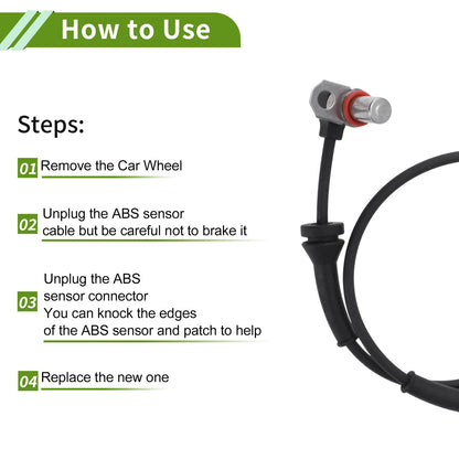 ABS Wheel Speed Sensor for Land Rover Discovery (2000-2002)