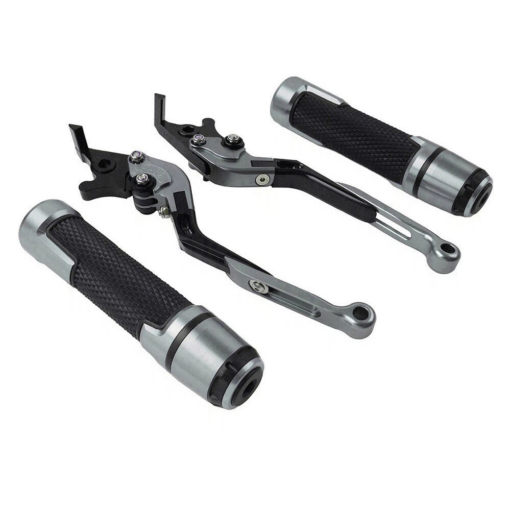Titanium Extendable Brake Clutch Lever Grip Set for Yamaha XSR900 (2016-2023)