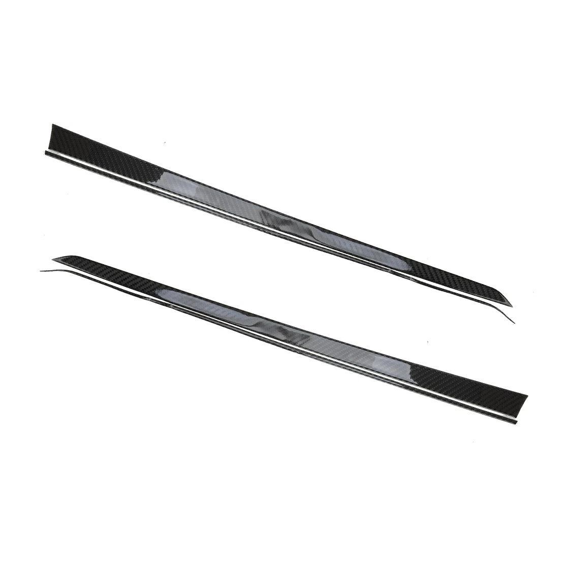 Carbon Fiber Rear Door Panel Trim Cover for Infiniti G37 (2007-2013)