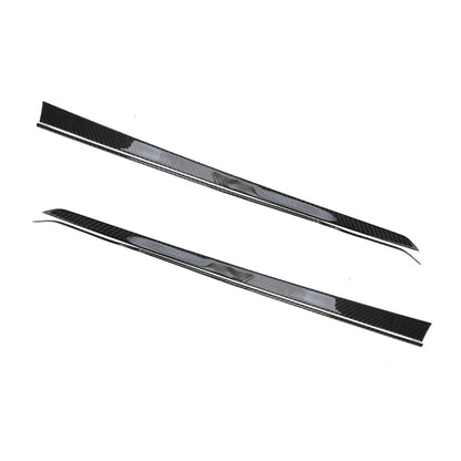 Carbon Fiber Rear Door Panel Trim Cover for Infiniti G37 (2007-2013)