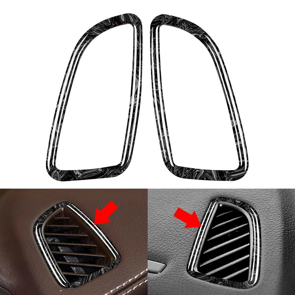 Marbling Dashboard Air Vent Cover Trim for Benz C GLC Class (2015-2020)