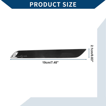 Front Left Bumper Reflector for BMW X6 2008-2014 - Black Reflectors