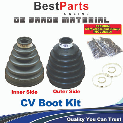 CV Axle Boot Kit / 2 x / Inner & Outer for Toyota Celica (2002–2005)