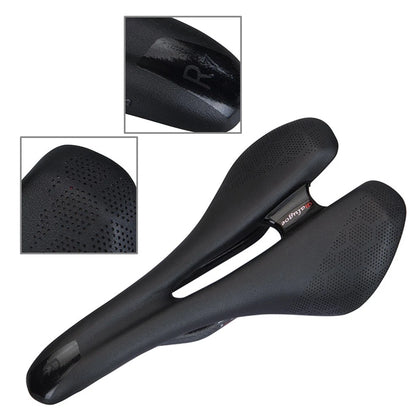 Carbon Fiber Cushion Seat Saddle for MTB Road Bike - Lightweight & Durable