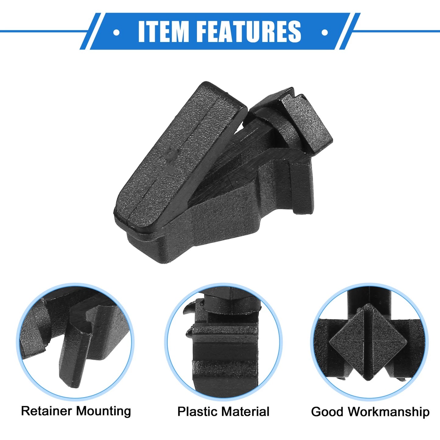 10 Pcs Front Bumper Cover Clips for Nissan Altima (2002-2004)
