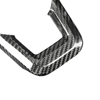 Carbon Fiber Steering Wheel Cover for Ford Mustang (2024-2025)