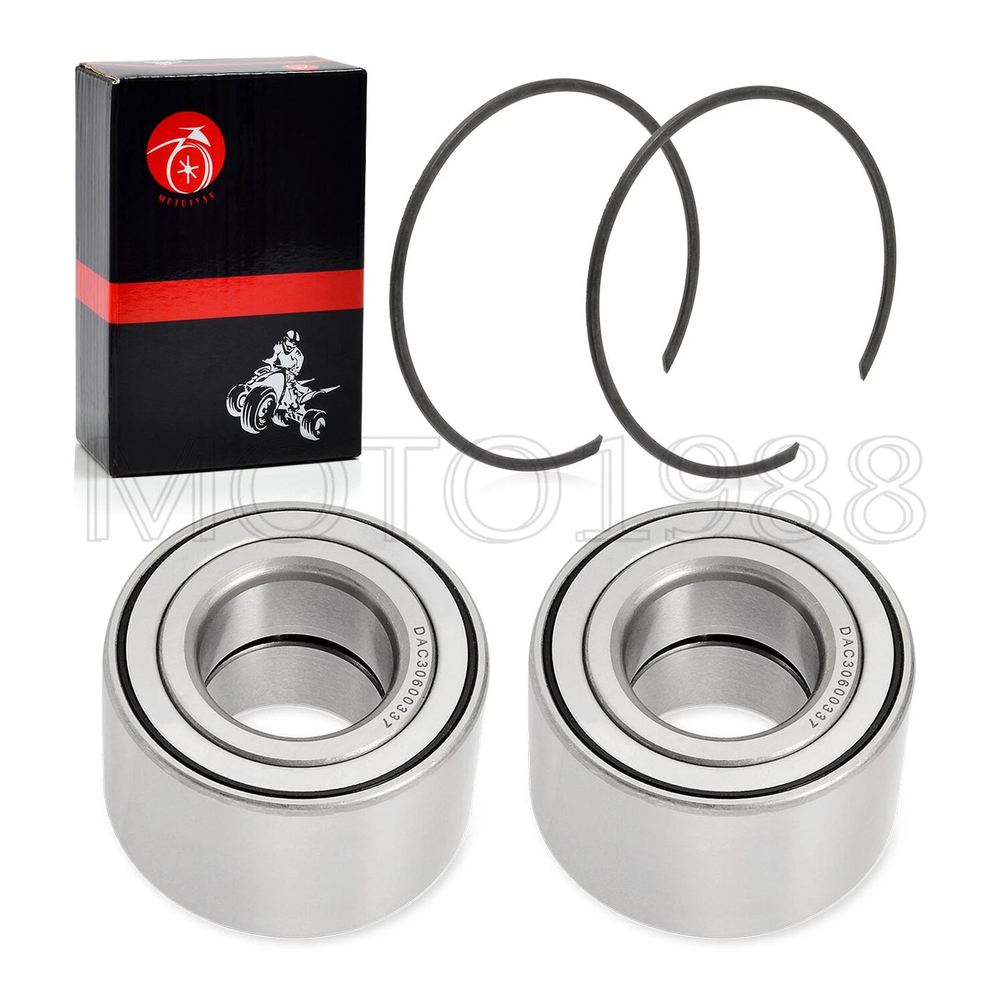 2x HD Rear Wheel Bearings for Can-Am Defender HD10 HD8 DS450 (2010–2024)