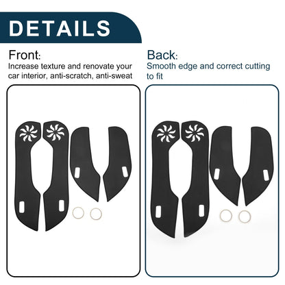 Car Door Anti Kick Pad Protector for Honda Accord (2008-2013) 1 Set