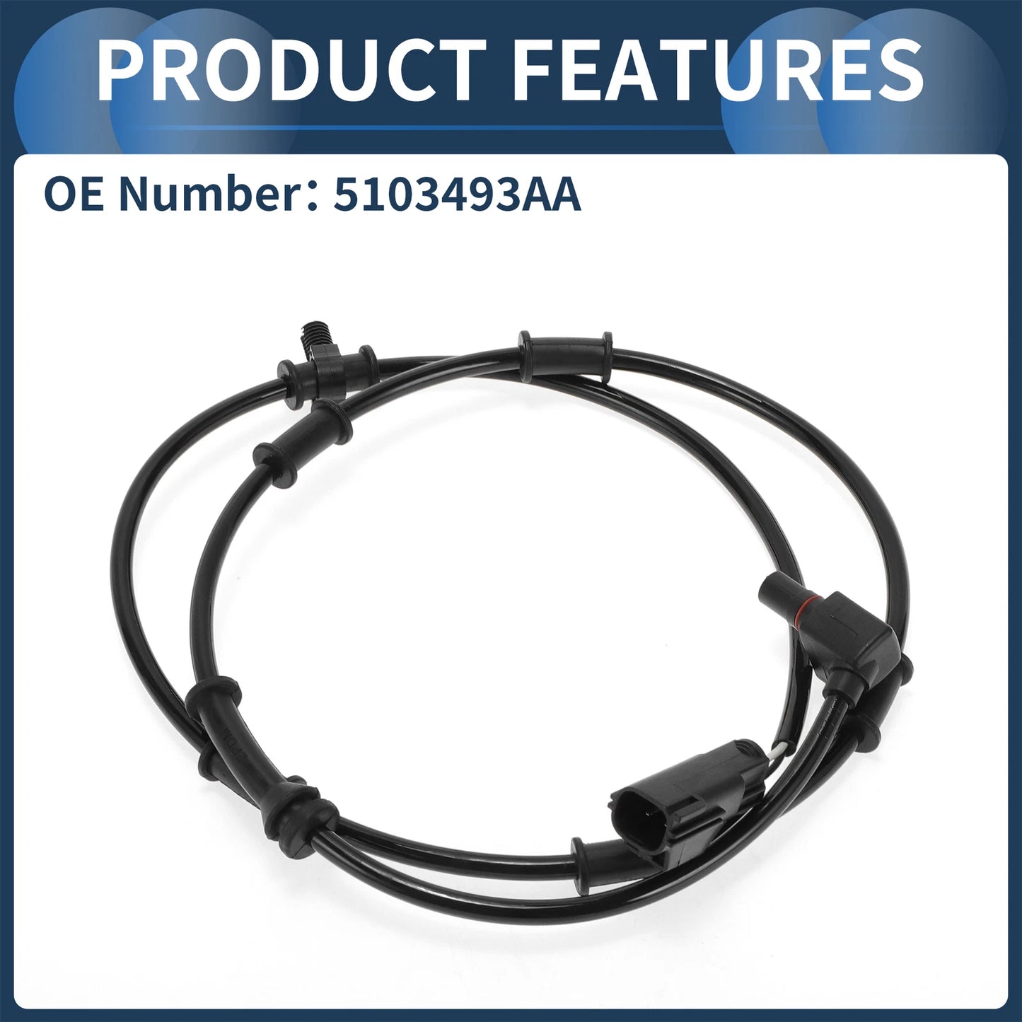 Wheel Speed Sensor for Dodge Ram 3500 Front
