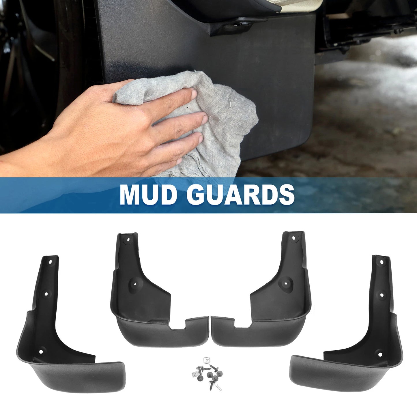 Mud Flap Splash Guards for Lexus RX330 (2004-2006)