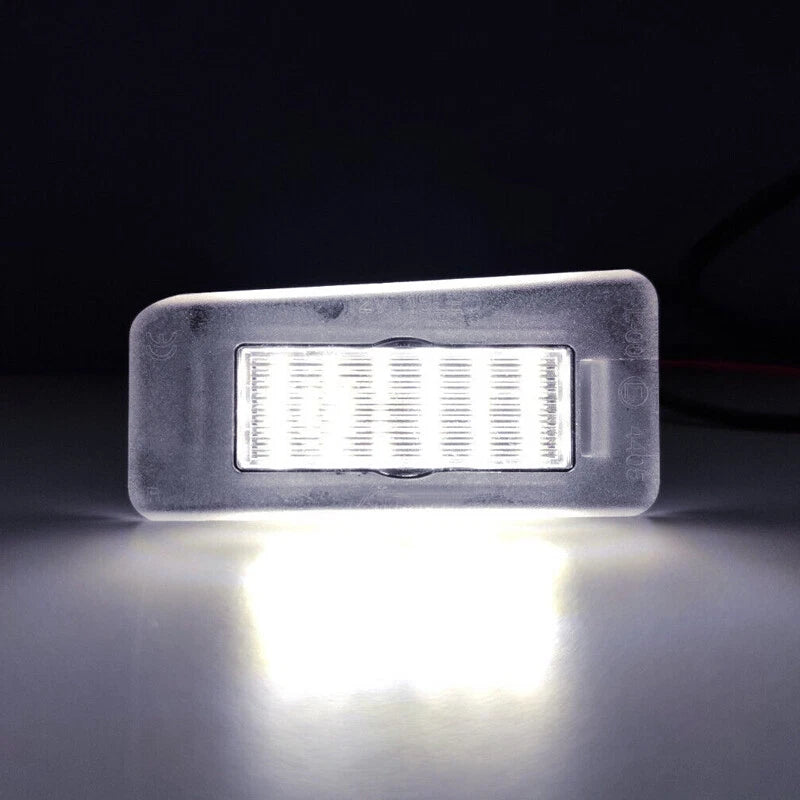 White LED License Plate Lights for Hyundai Elantra, Accent, Kia Forte