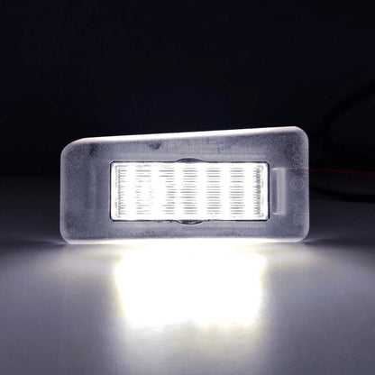 White LED License Plate Lights for Hyundai Elantra, Accent, Kia Forte