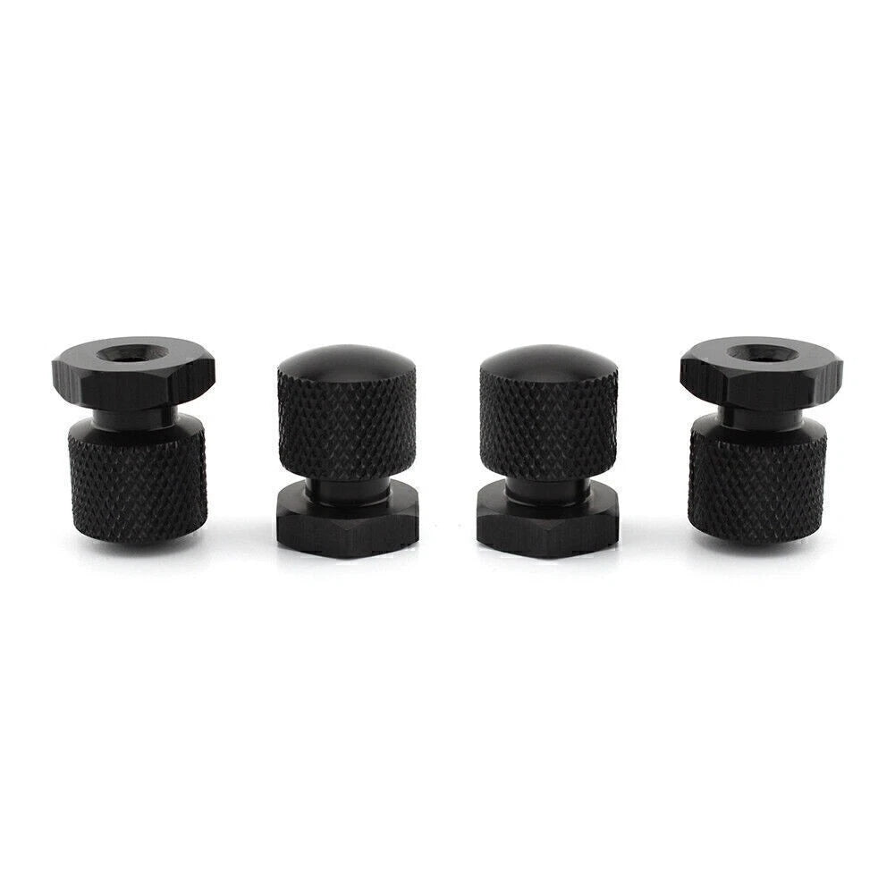 Harley Davidson Touring Black Solo Seat Mounting Nuts 1/4"-20 Thread