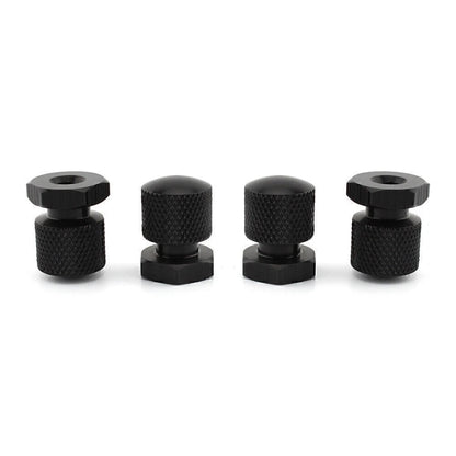 Harley Davidson Touring Black Solo Seat Mounting Nuts 1/4"-20 Thread