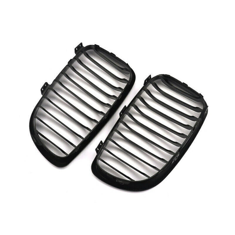 2 x Front Kidney Grilles for BMW E81 E82 E87 E88 120i 125i 128i 135i (2007-2013)